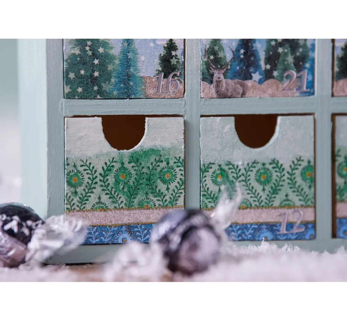 Online VBS Mini-Kommode / Adventskalender mit 24 Schüben