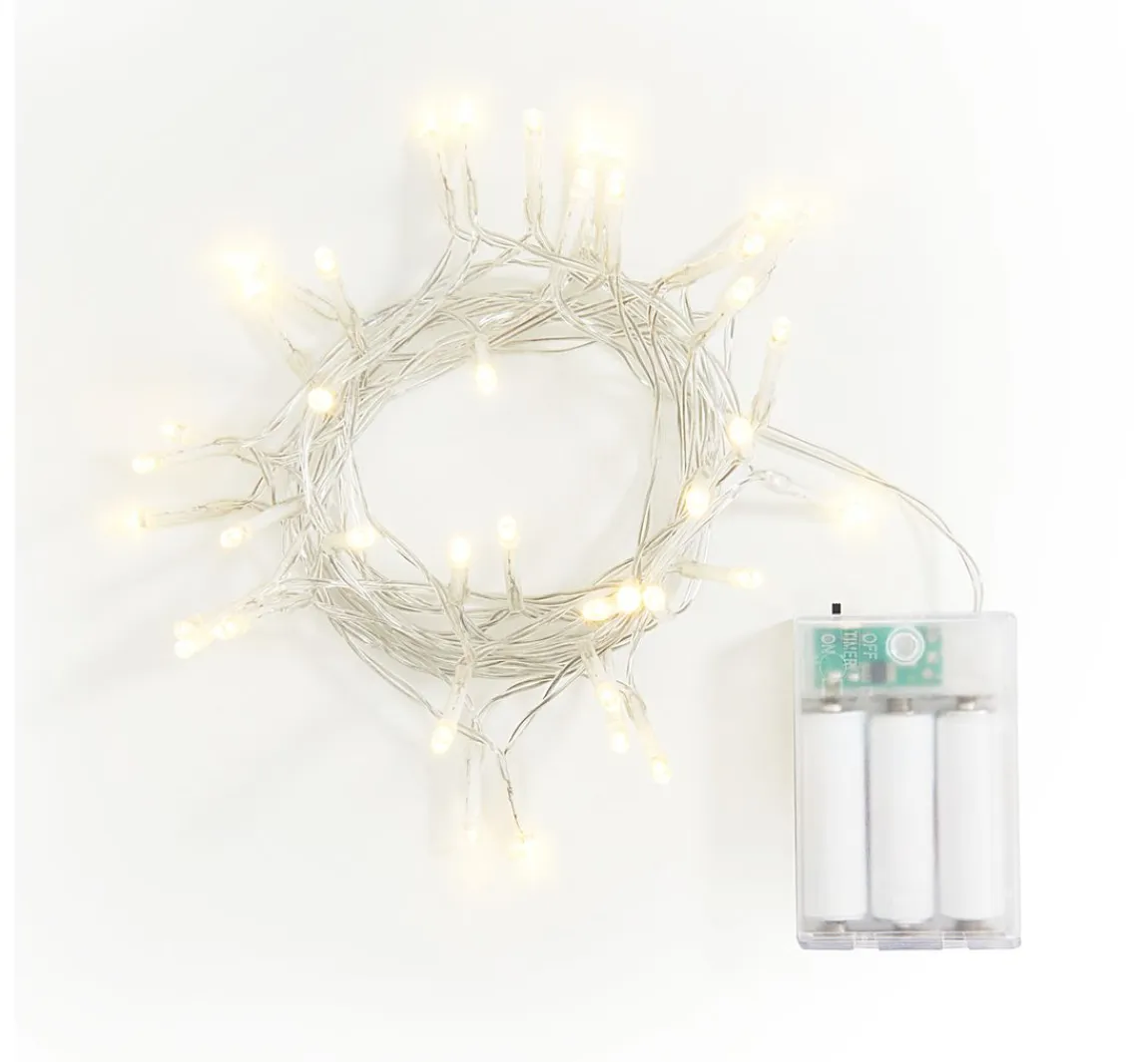 Discount VBS Mini-LED-Lichterkette "40 LEDs", mit Timer