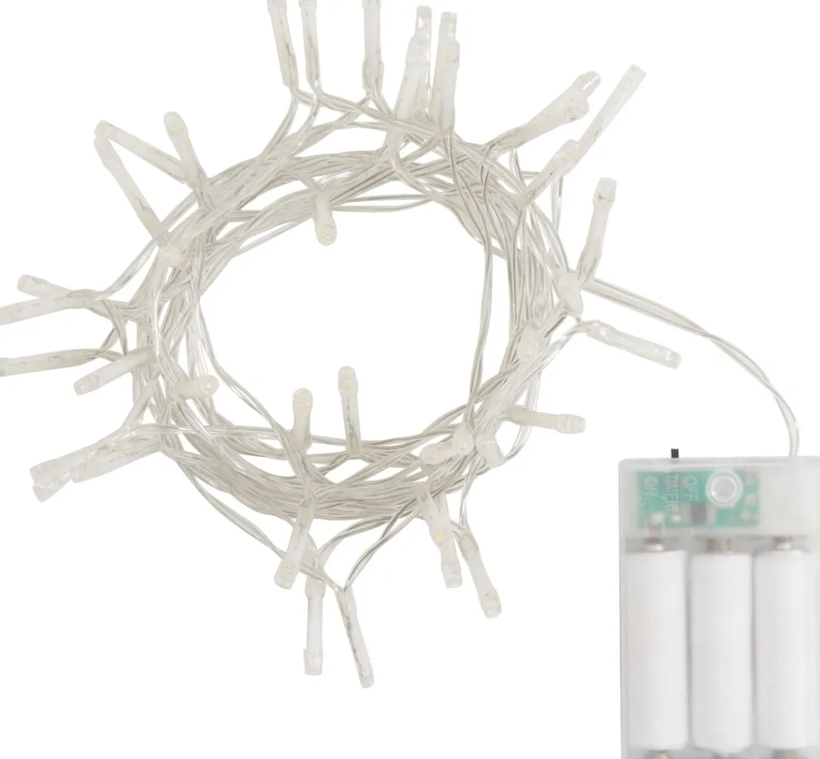 Discount VBS Mini-LED-Lichterkette "40 LEDs", mit Timer