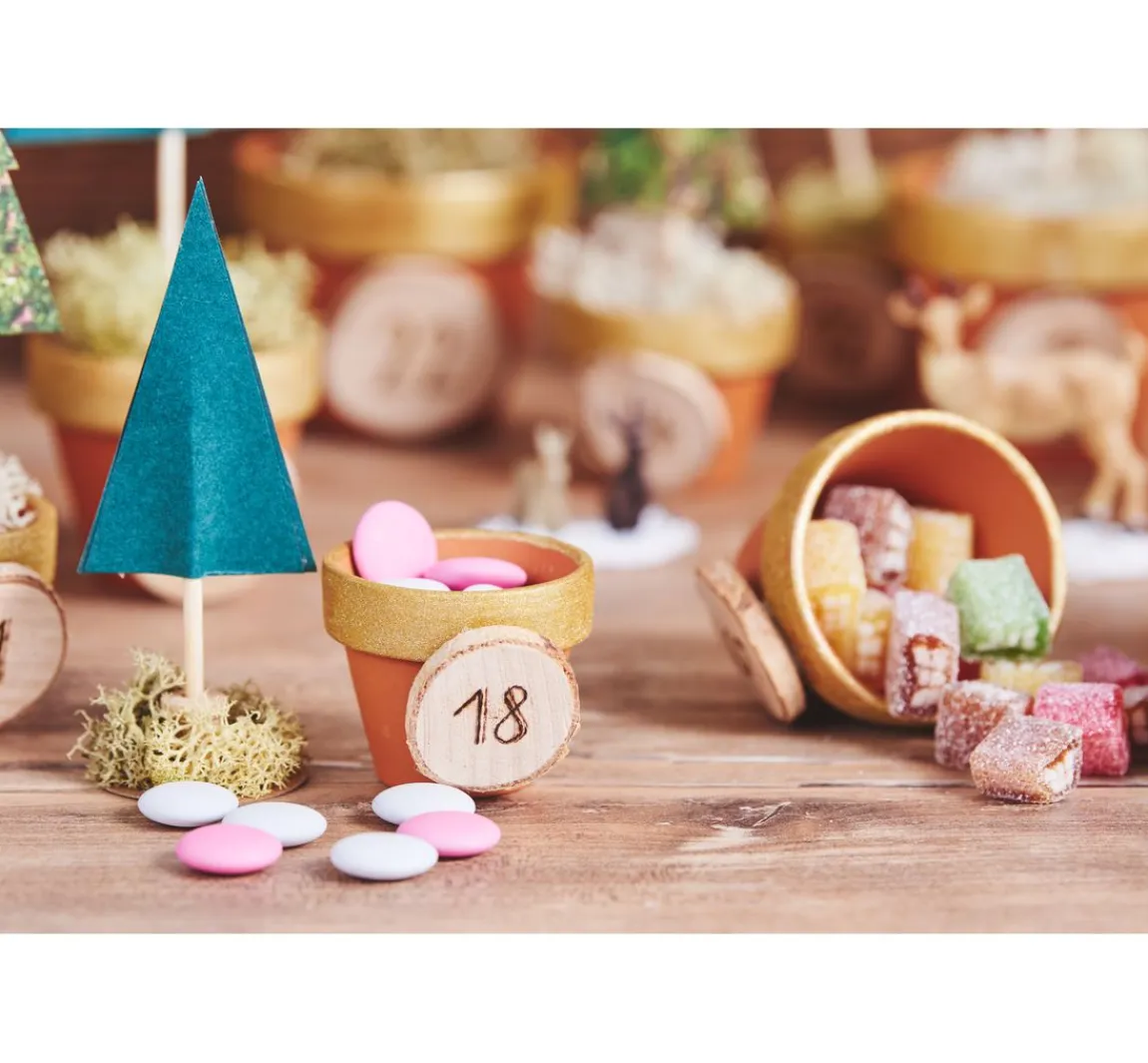 Discount VBS Mini-Rindenscheiben "Rund"