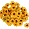New VBS Mini-Sonnenblumen Blüte, ca. Ø 4 cm, 50 Stück
