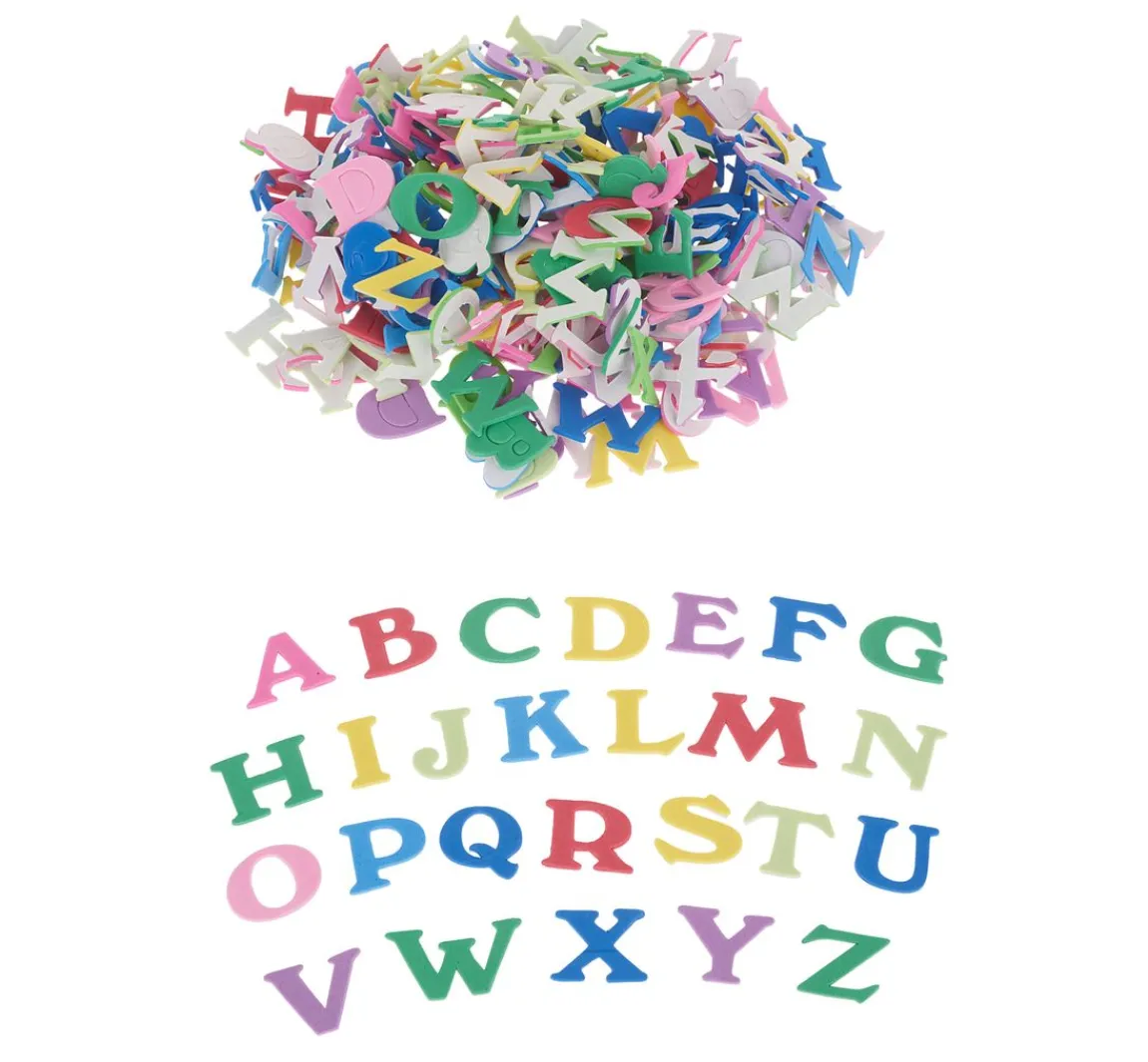 Hot VBS XXL VBS Moosgummi "Buchstaben", selbstklebend, 200 Stück