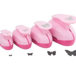 Discount VBS Motivlocher "Schmetterling", 4er-Set