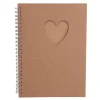 Clearance VBS Notizbuch "Passepartout Herz"