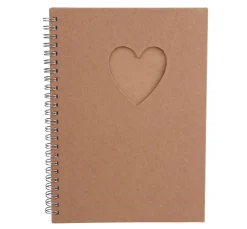 Clearance VBS Notizbuch "Passepartout Herz"