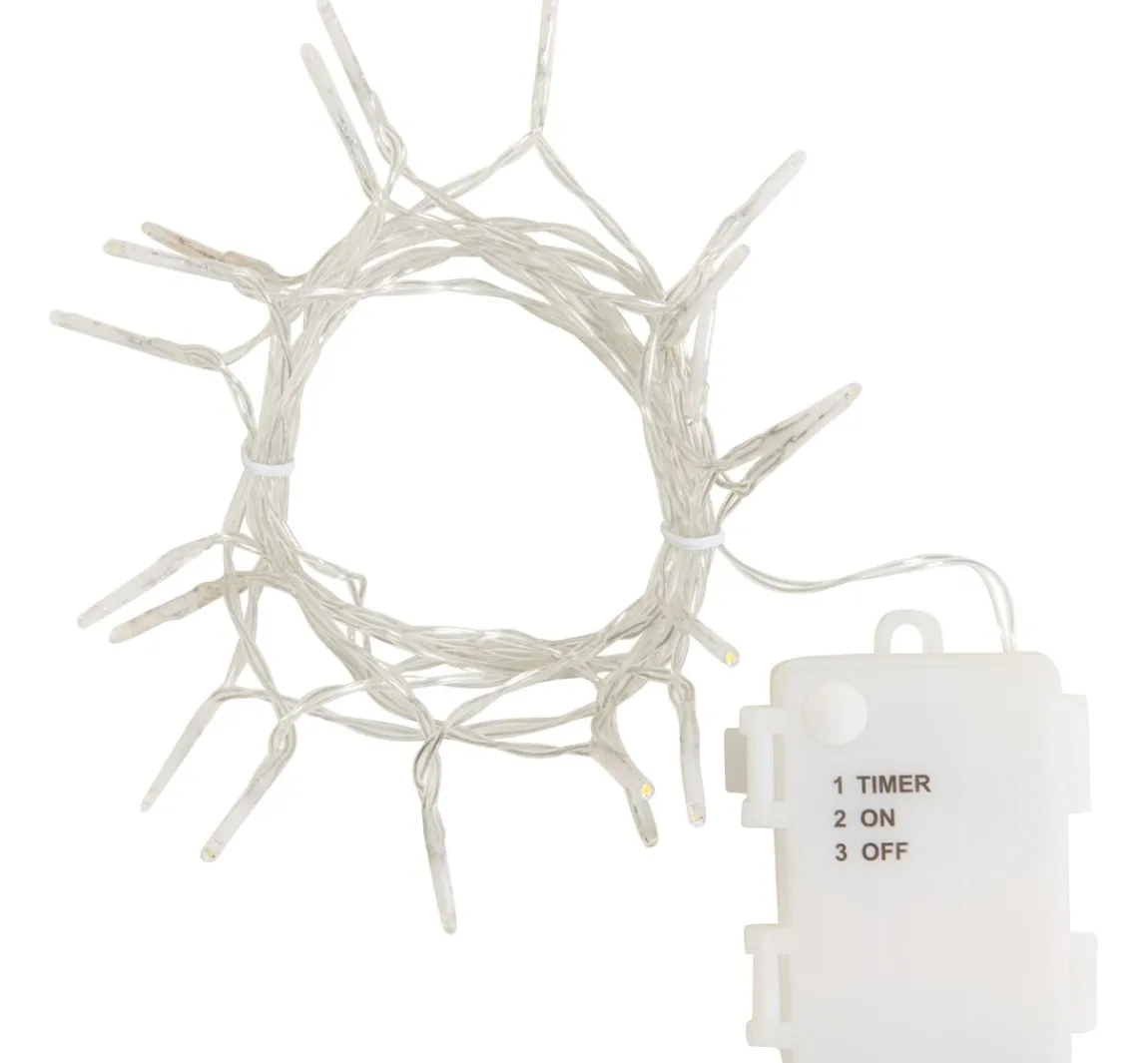 VBS Outdoor Mini LED Lichterkette, mit Timer 6/18 Std.
