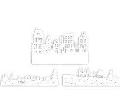 Discount VBS Papier-Silhouette "Weihnachtsdorf"