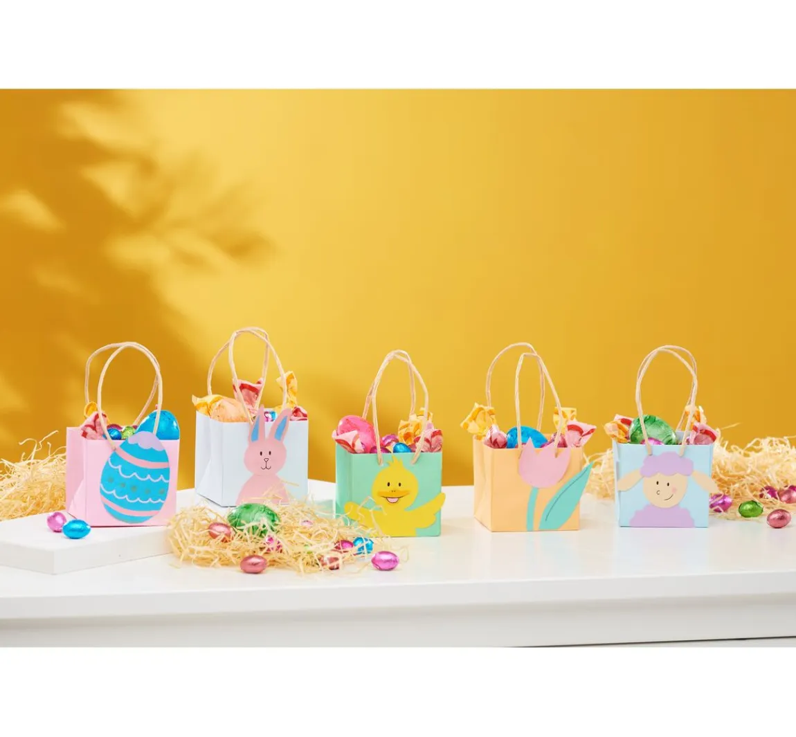 Hot VBS Papiertüten "Pastell", 5er-Set