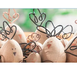Best VBS Pappmaché-Eier, 10 Stück