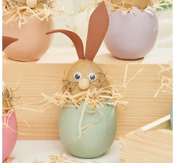 Best VBS Pappmaché-Eier, 10 Stück