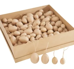 Clearance VBS XXL VBS Pappmaché-Eier "Größen-Mix", 140 Stück