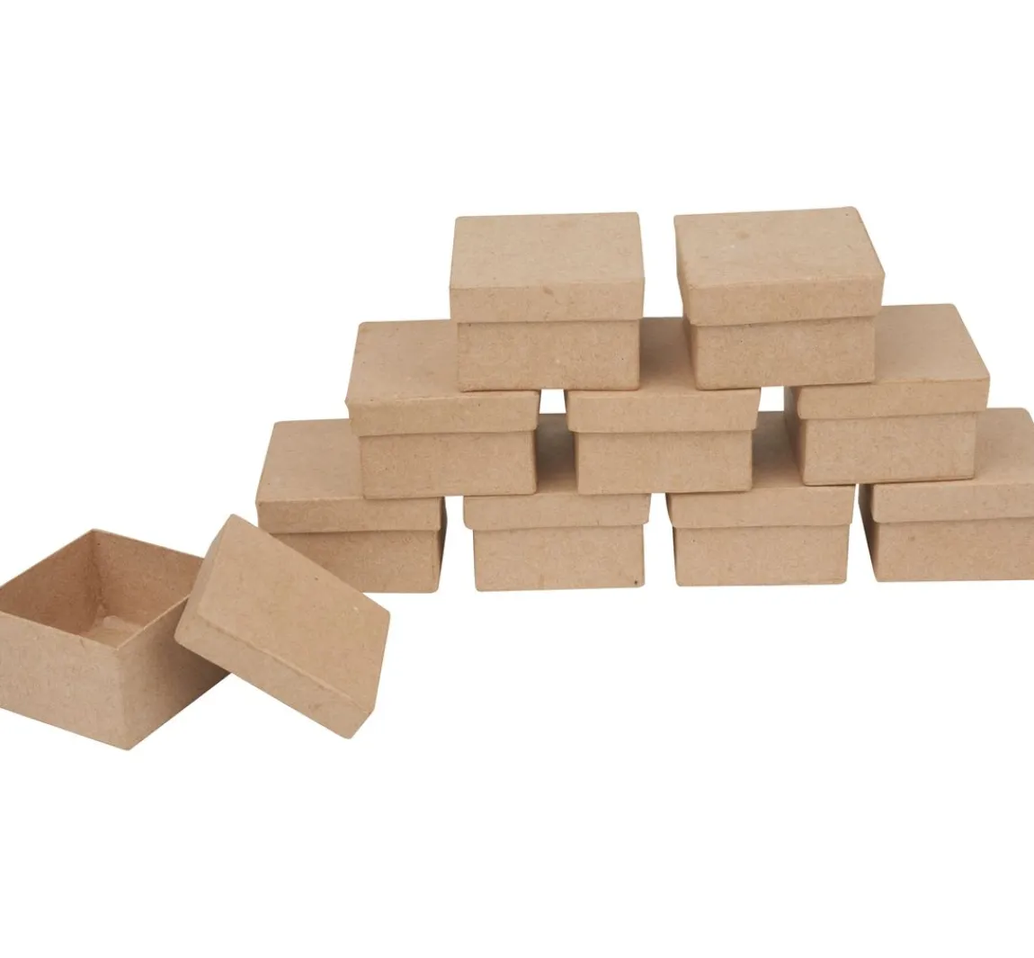 Hot VBS XXL VBS Pappschachteln "Quadrat", 10 Stück