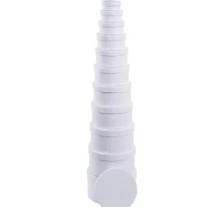 Discount VBS XXL VBS Pappschachteln "Rund", 12er-Set