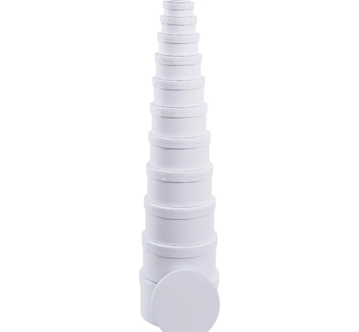 Discount VBS XXL VBS Pappschachteln "Rund", 12er-Set