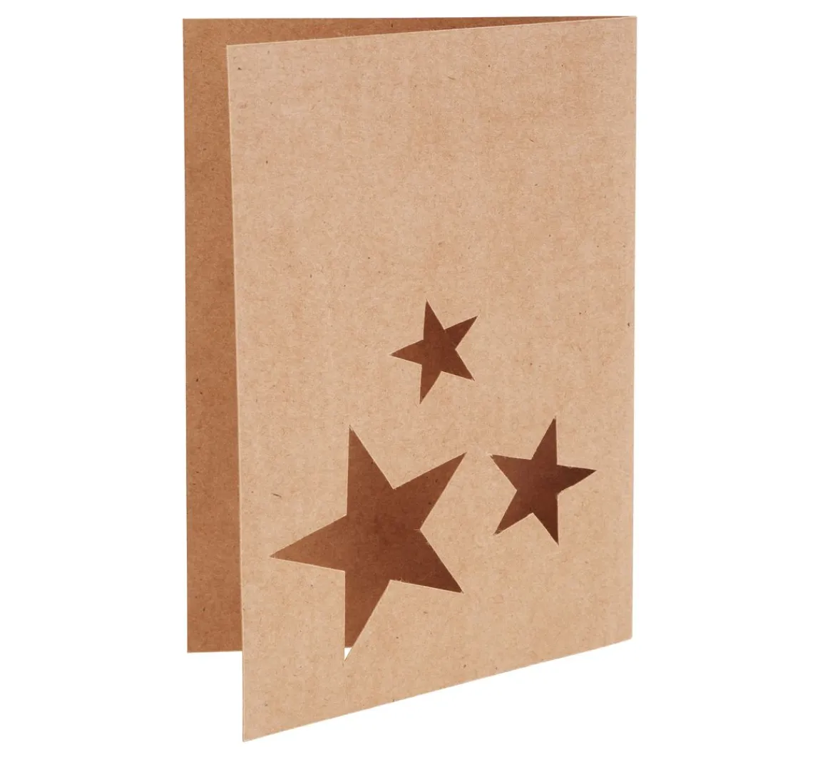 Outlet VBS Passepartoutkarten "Sterne"