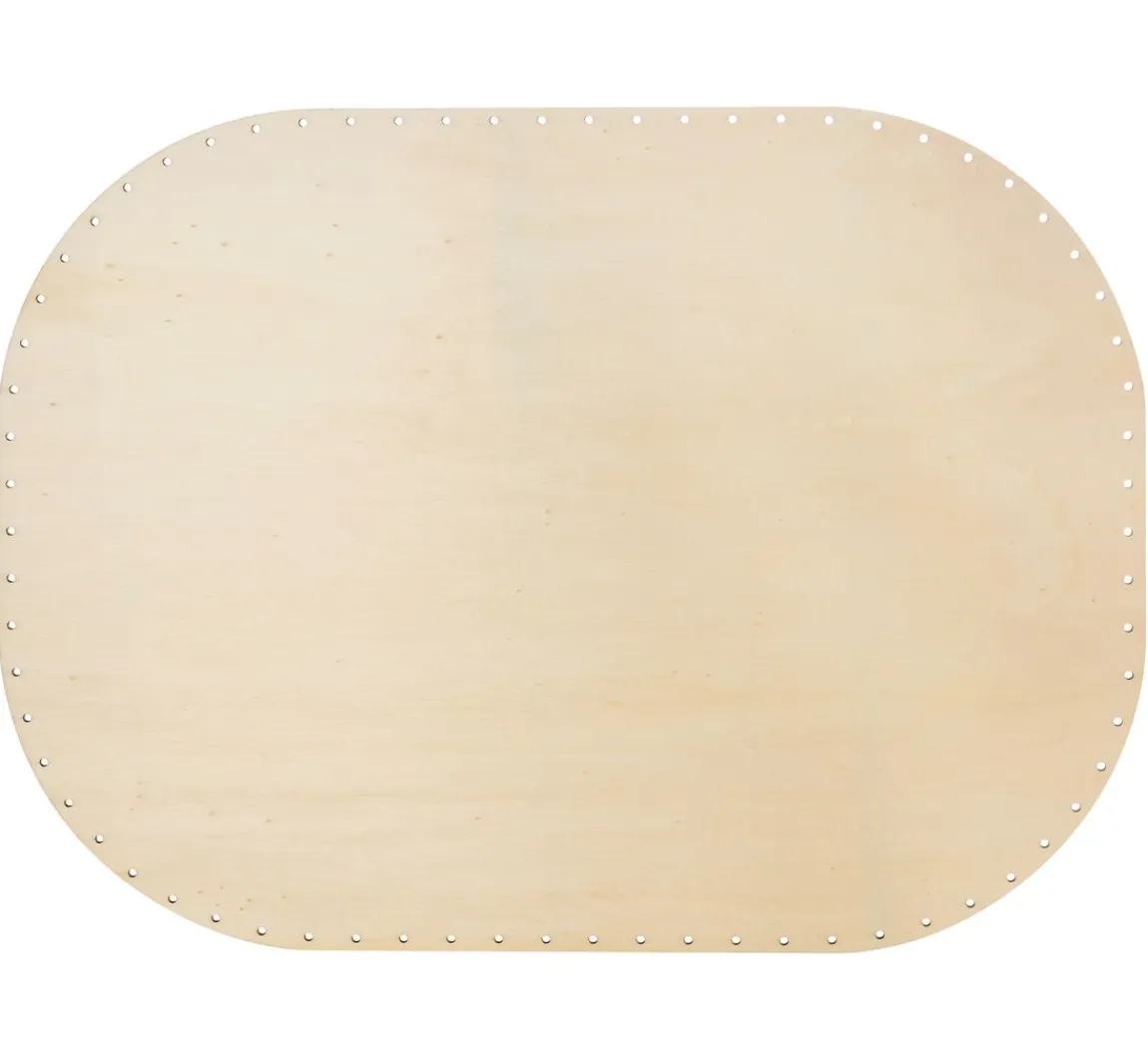 Discount VBS Peddigrohr-Boden "Rechteck mit runden Kanten", 4 mm, 45 x 33 cm