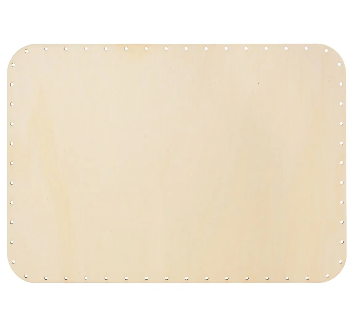 Best VBS Peddigrohr-Boden "Rechteck", 4 mm, 24 x 34 cm
