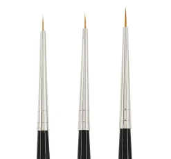 Hot VBS Pinsel-Set Kolinsky-Rotmarder, 3er-Set