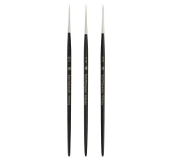 Hot VBS Pinsel-Set Kolinsky-Rotmarder, 3er-Set