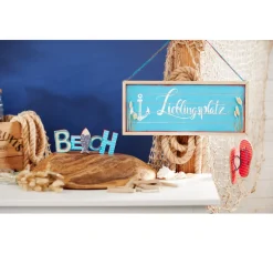 Discount VBS Plankenschild / Platte mit Aufhängern