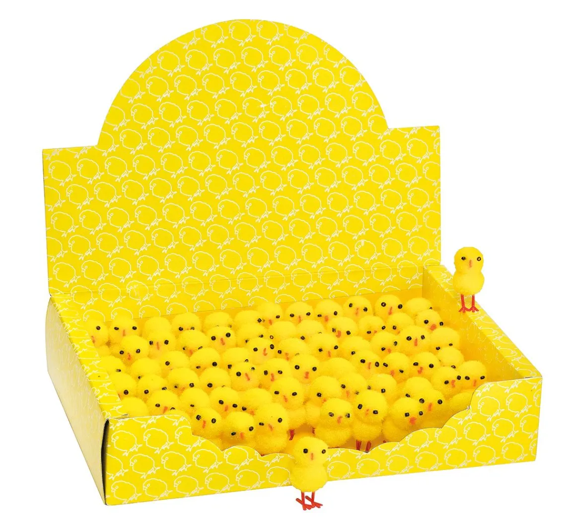 Discount VBS XXL VBS Pompon Küken "Höhe 3,5 cm"
