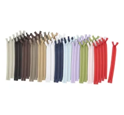 Discount VBS XXL VBS Reißverschlüsse "Farbmix", 20 cm, 60 Stück