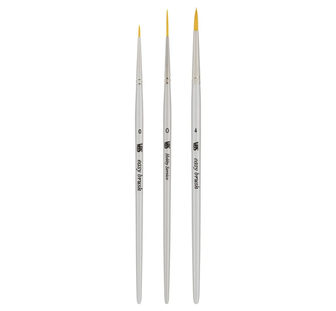 Hot VBS Rundpinsel "Superfein", 3er-Set