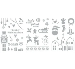 Sale VBS Schablonen-Set "Frohe Weihnachten"