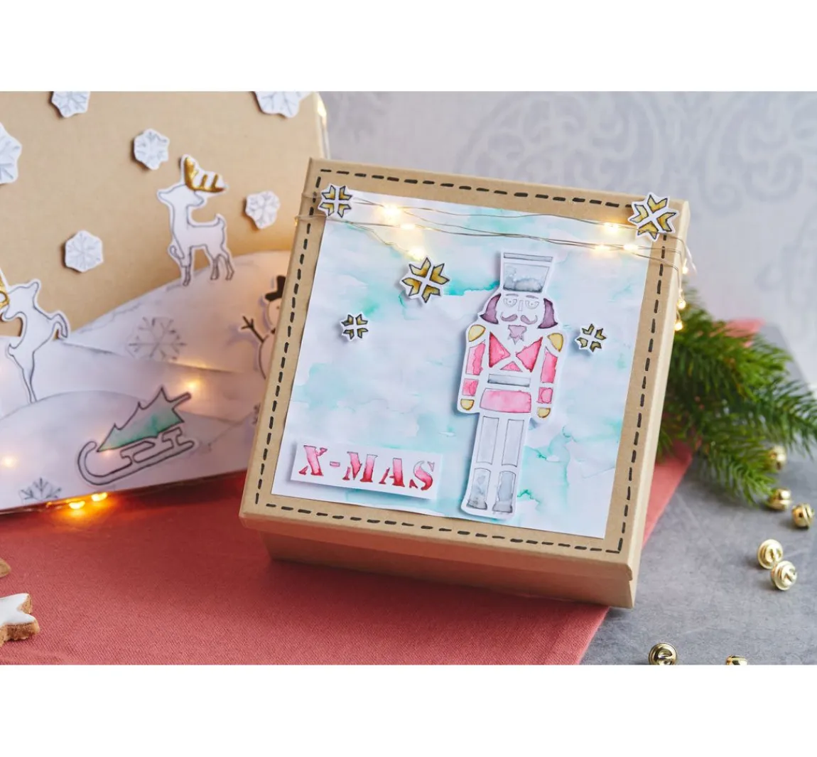Sale VBS Schablonen-Set "Frohe Weihnachten"