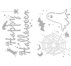 Online VBS Schablonen-Set "Happy Halloween", A4