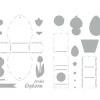 VBS Schablonen-Set "Küken-Schachteln"