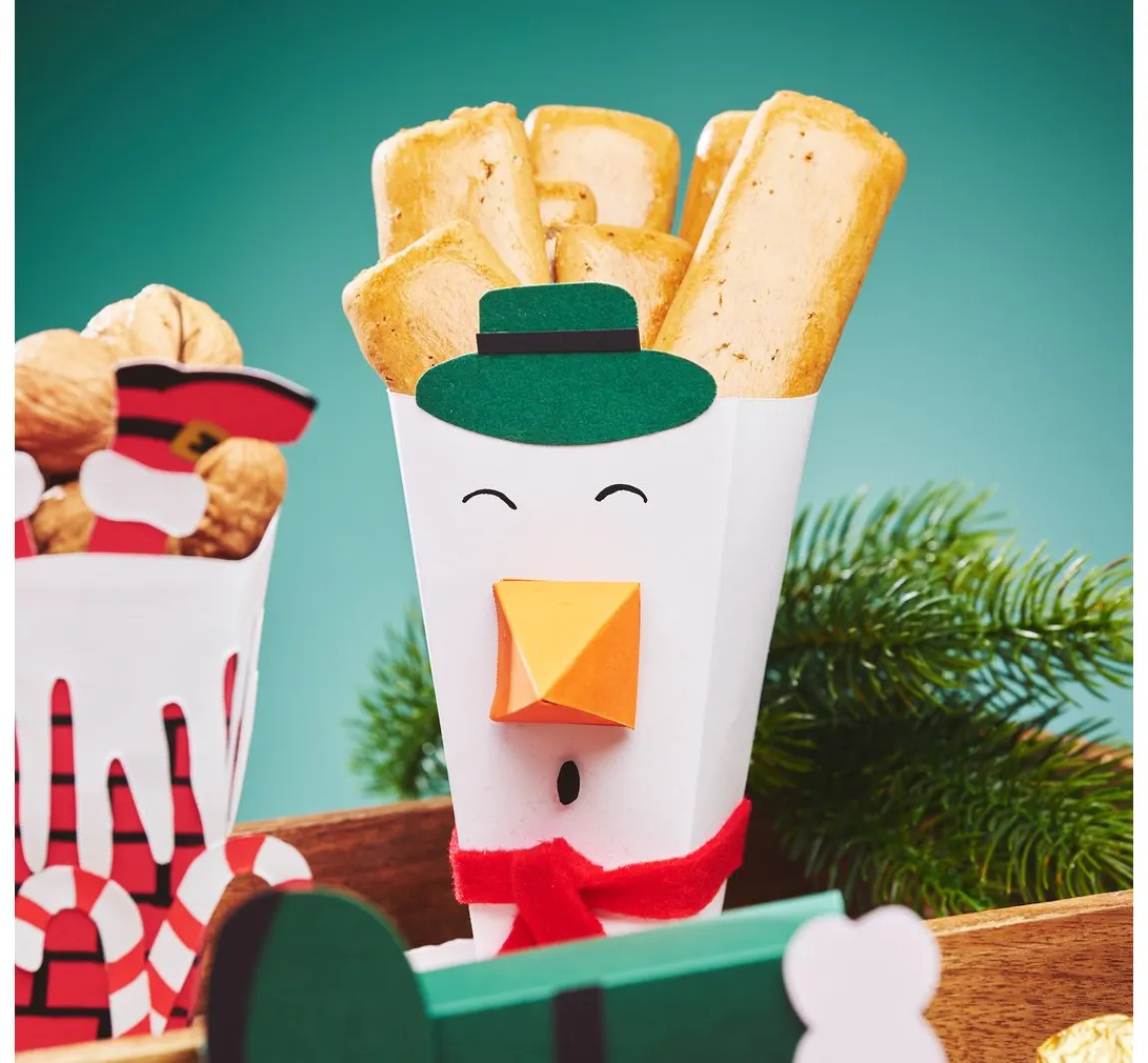 Clearance VBS Schablonen-Set "Weihnachts-Schachteln"