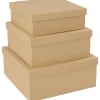 Hot VBS Schachteln "Quadrat", 3er-Set