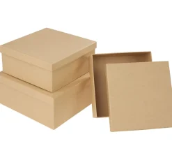 Hot VBS Schachteln "Quadrat", 3er-Set