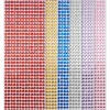 Best VBS XXL VBS Schmucksteine "6 Farben", 6 Karten à 500 Stück