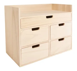 New VBS Schreibtisch-Organizer Schubladenbox mit Ablage
