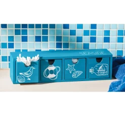 New VBS Schubladenbox mit 4 Schüben