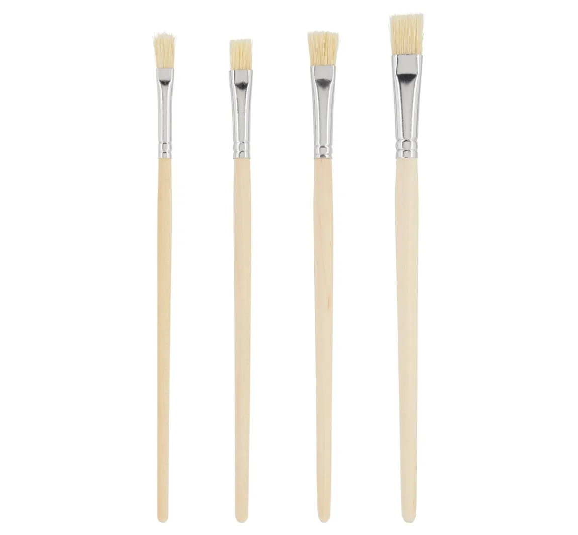 Hot VBS Schulpinsel, 4er-Set