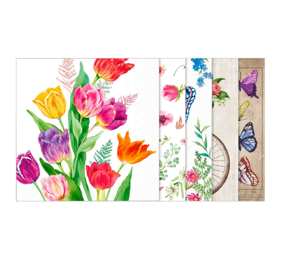 New VBS Servietten-Set "Frühling"