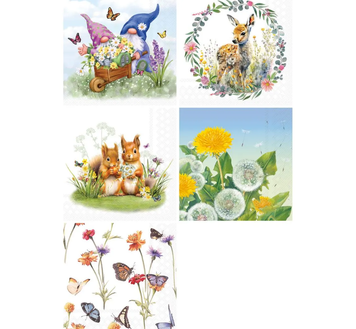 New VBS Servietten-Set "Spring Time"