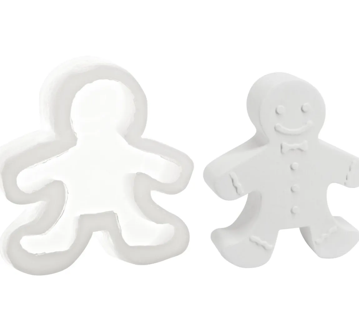 Clearance VBS Silikon-Gießform "Lebkuchenmännchen"