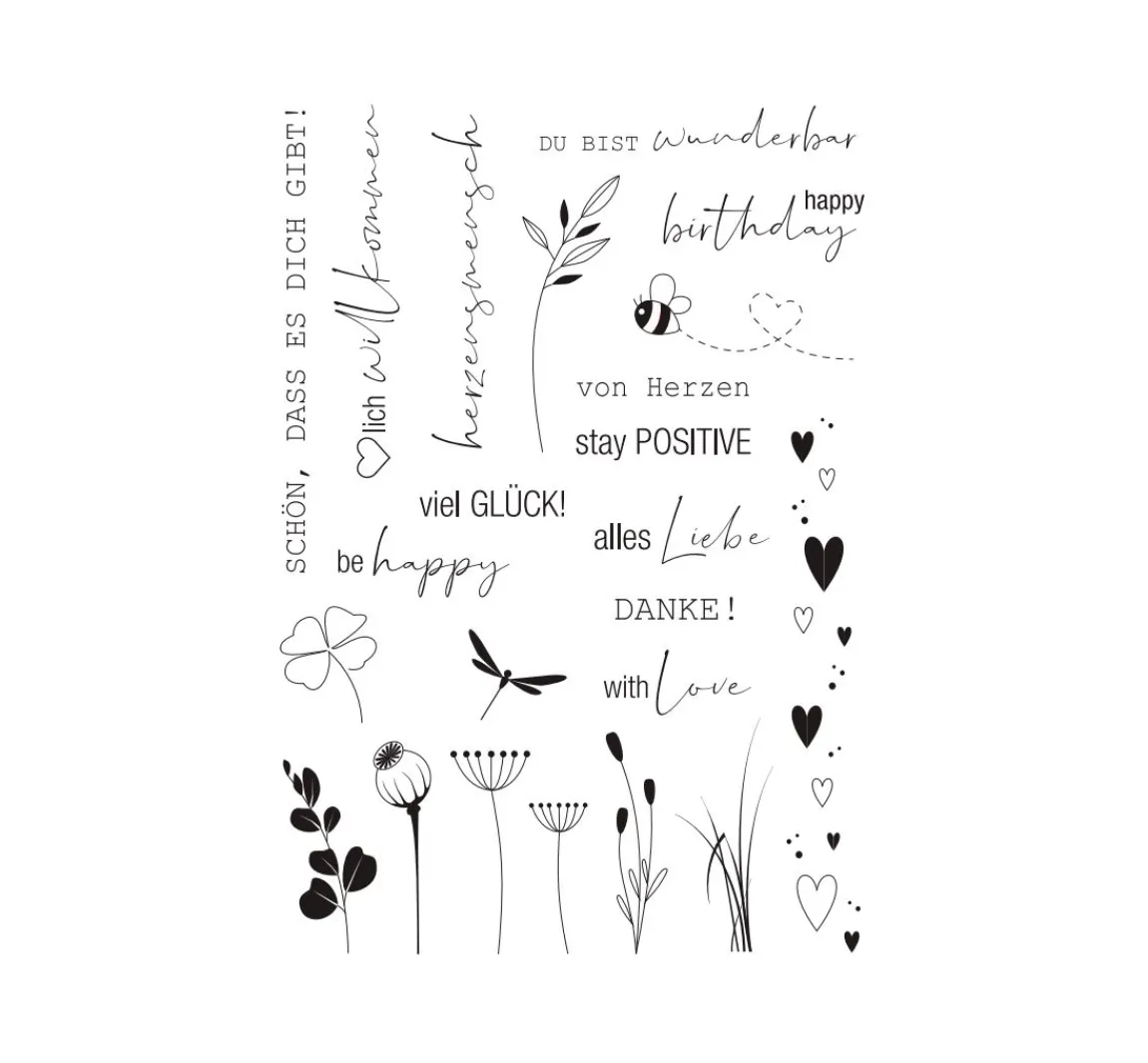 Discount VBS Silikonstempel "Be Happy"