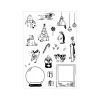 Best VBS Silikonstempel "Christmas Animals"
