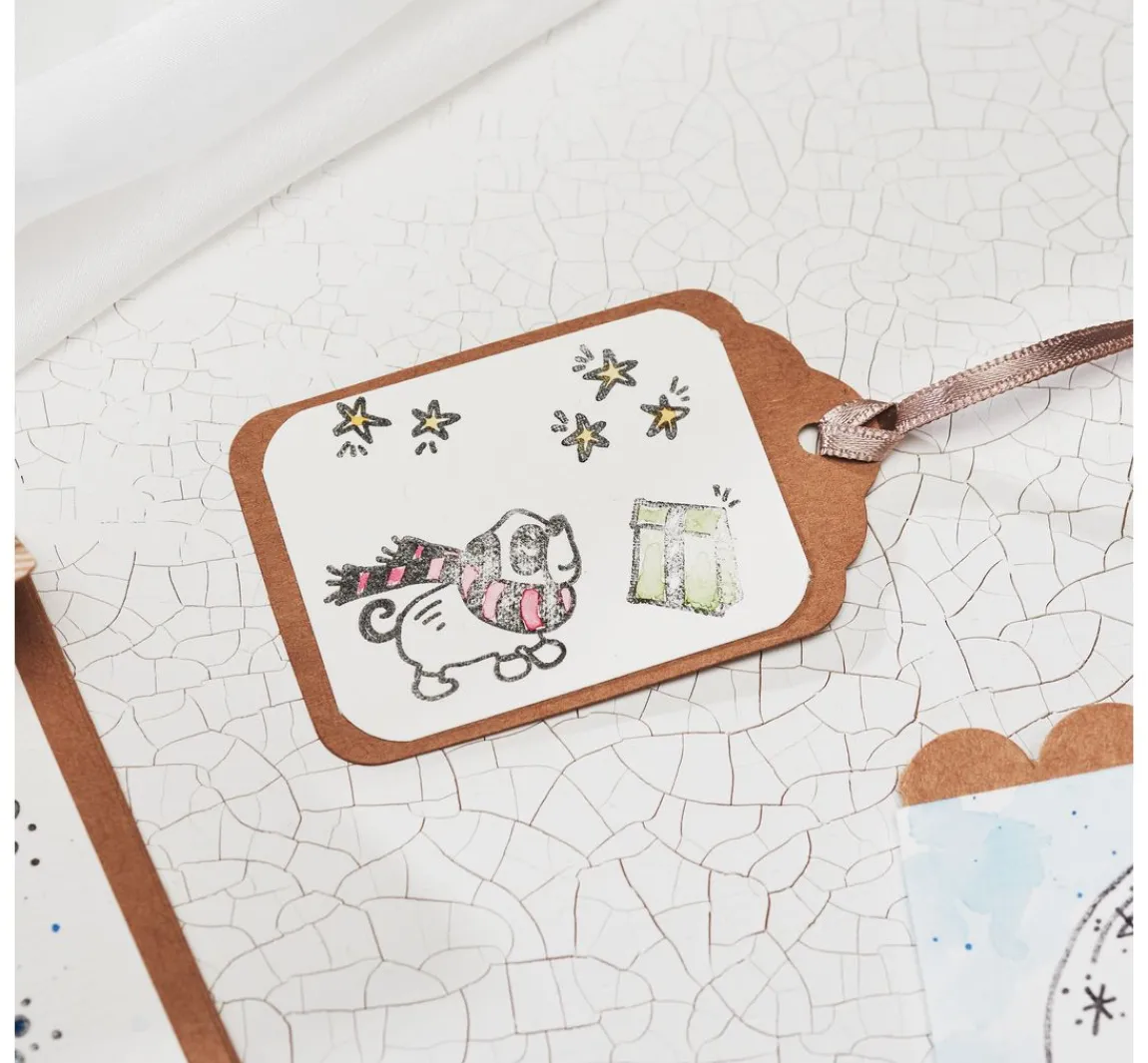 Best VBS Silikonstempel "Christmas Animals"