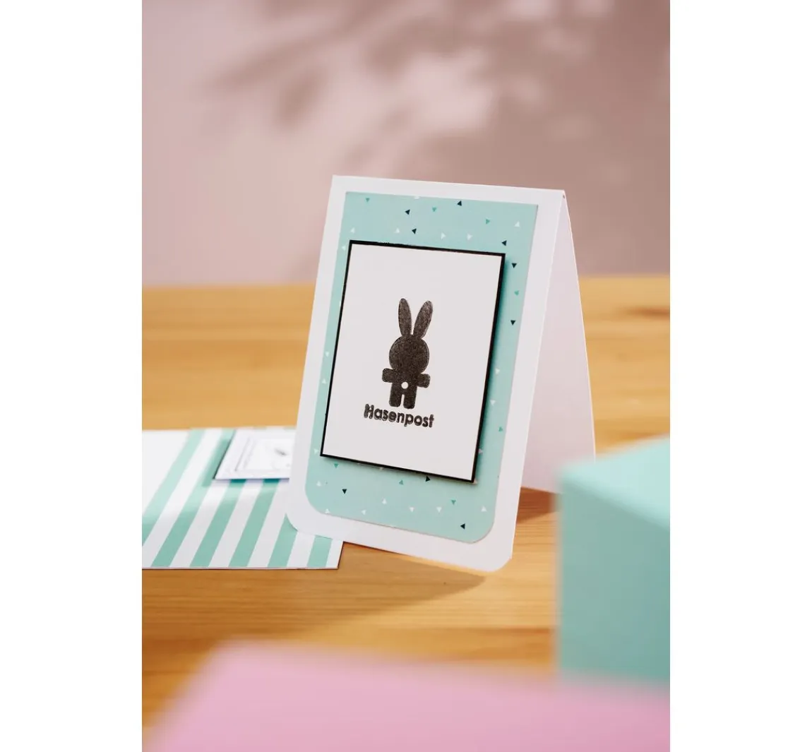 New VBS Silikonstempel "Hasenpost"