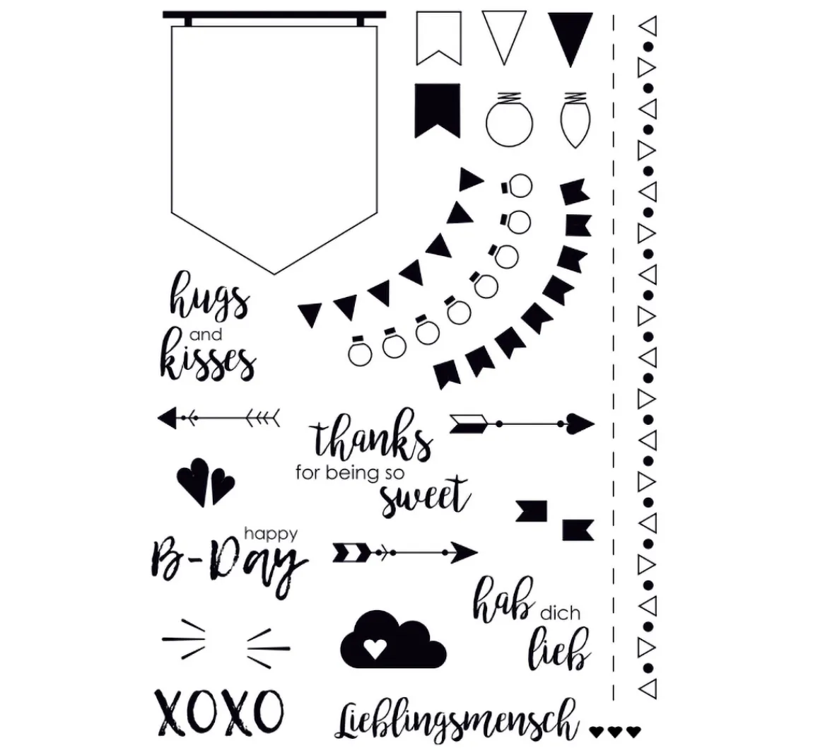 Discount VBS Silikonstempel "Hugs and kisses"