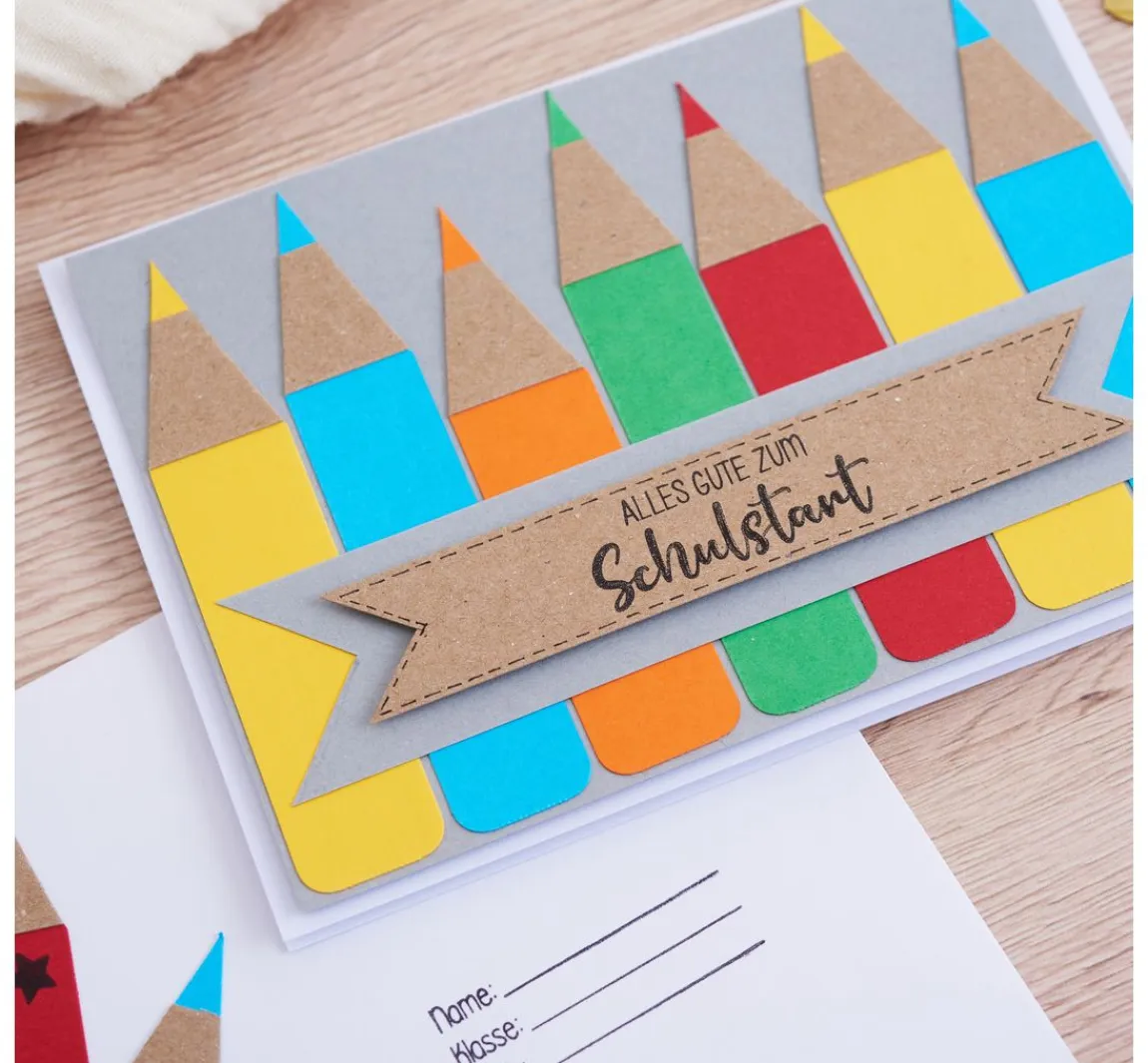 Sale VBS Silikonstempel "Schulanfang"