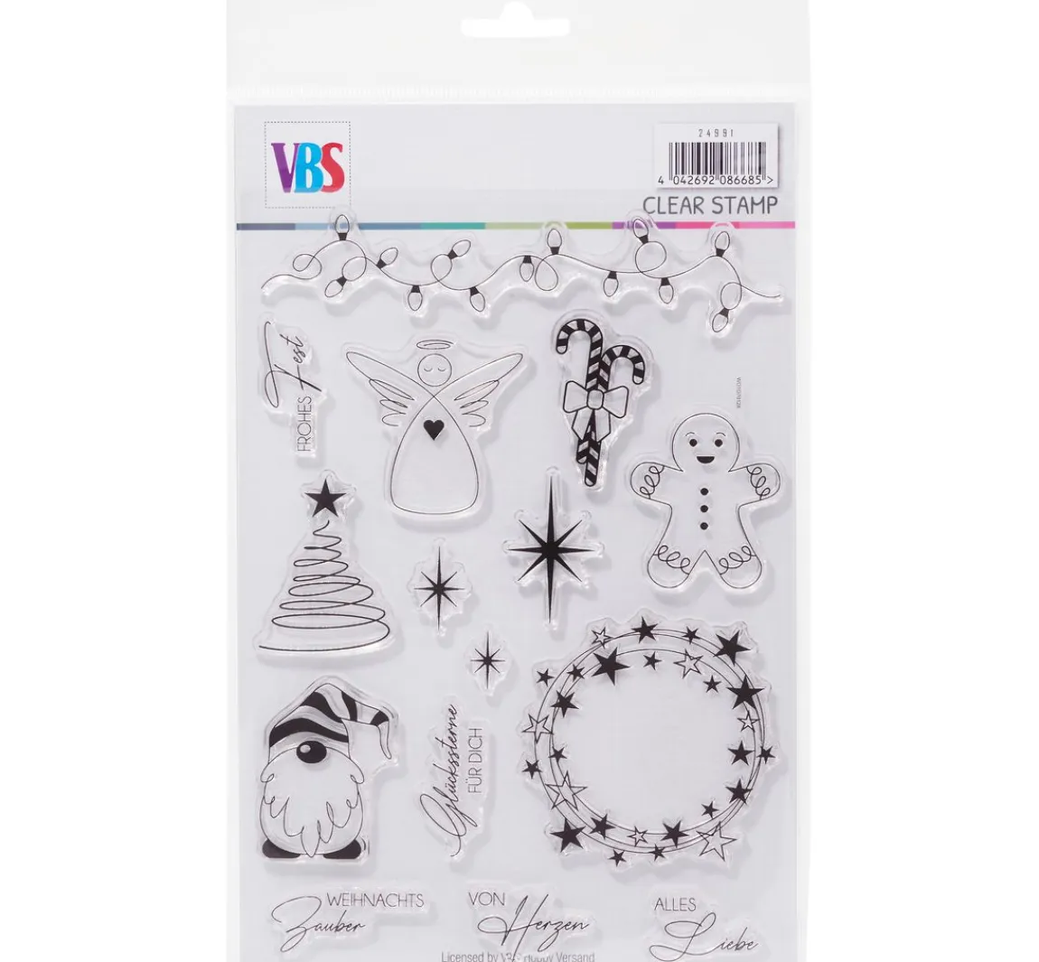 Online VBS Silikonstempel "Weihnachtszauber"