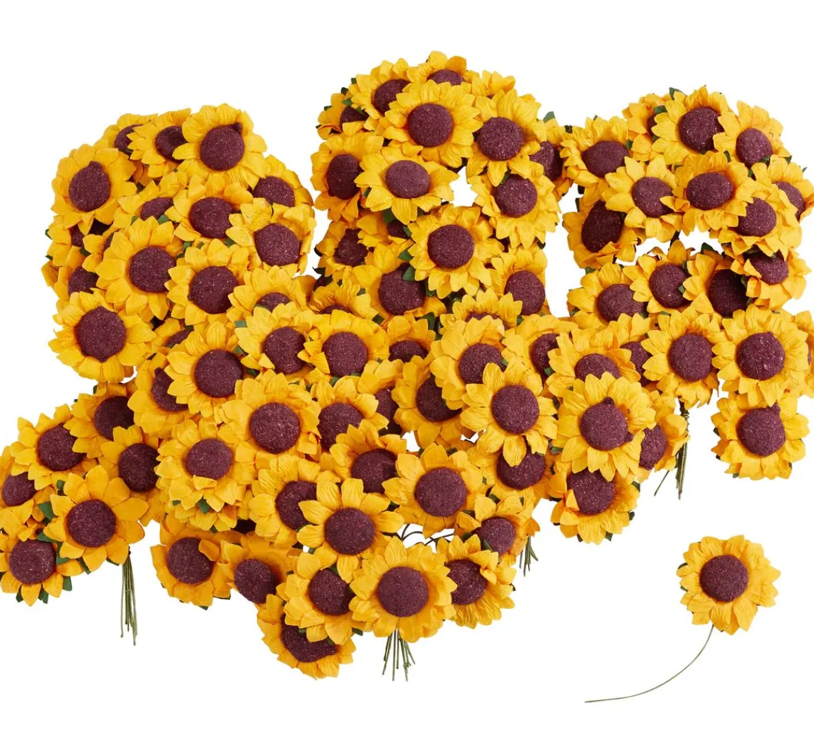 Best VBS Sonnenblume aus Papier mit Draht