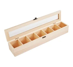 Outlet VBS Sortierbox mit 7 Fächern und Sichtfenster